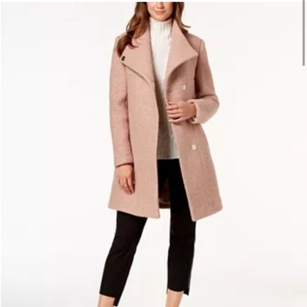 Kenneth Cole Boucle Coat